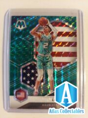 2020-21 Panini Mosaic LaMelo Ball National Pride RC Green Mosaic Prizm #257